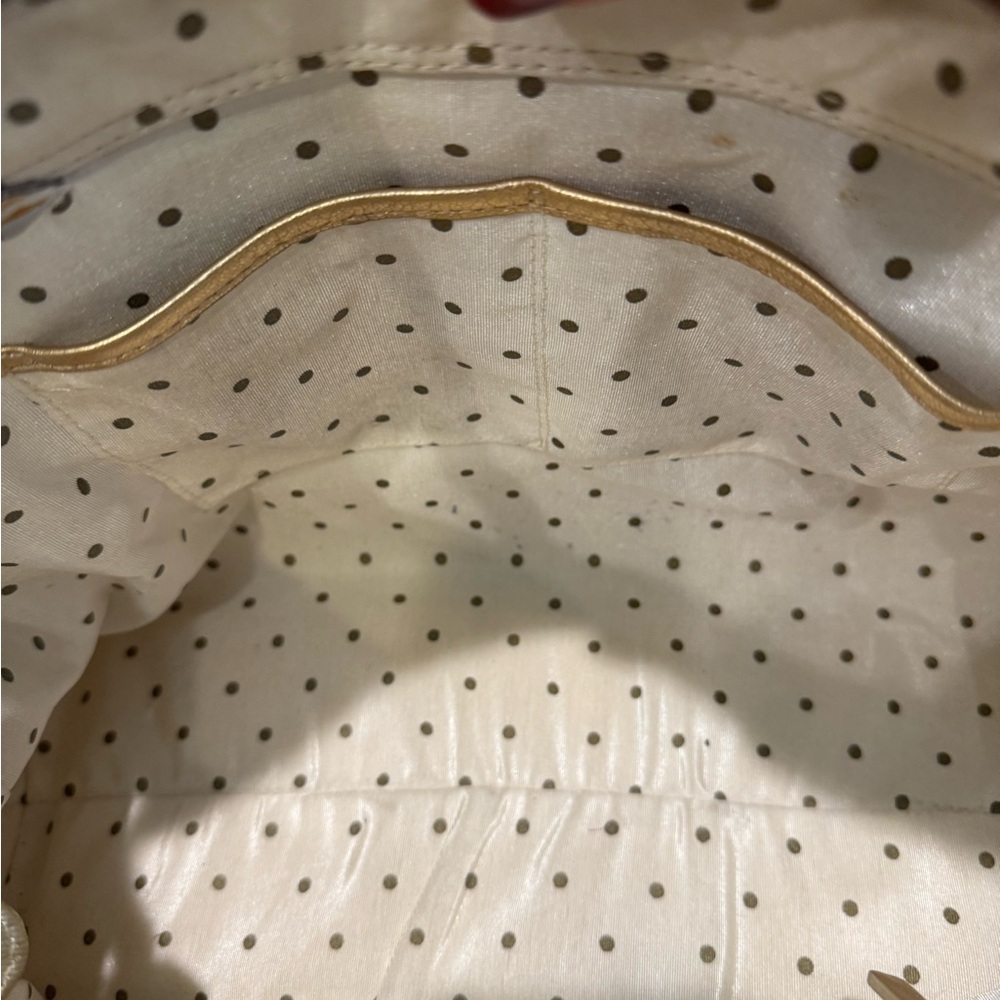 Kate Spade Metallic Gold Rope Handle Tote - Picture 5 of 6